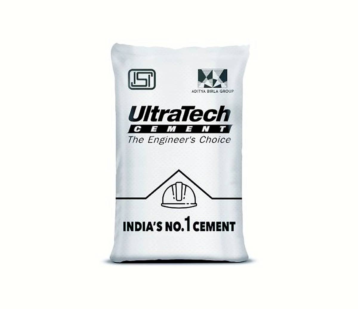 UltraTech OPC 53 Grade Cement (50 kg bag)