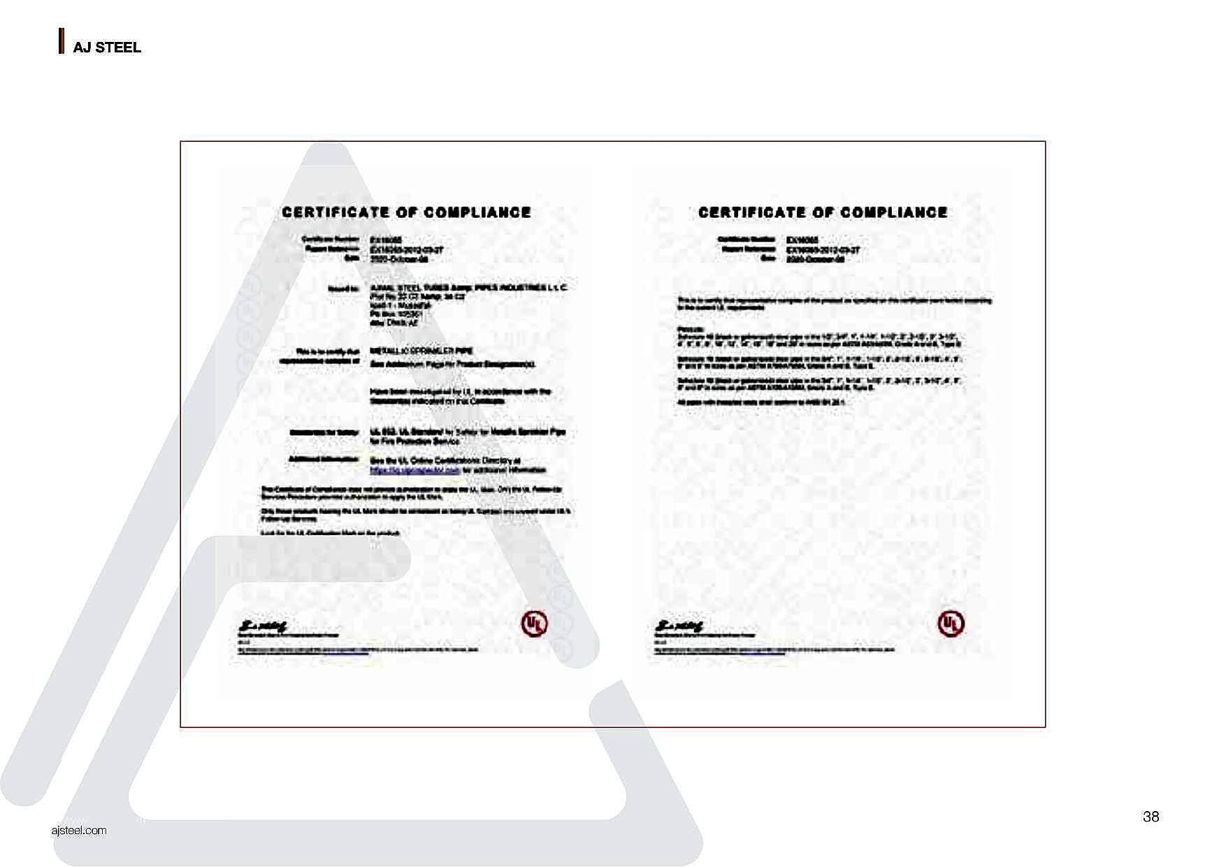 UL certificate — UL Solutions