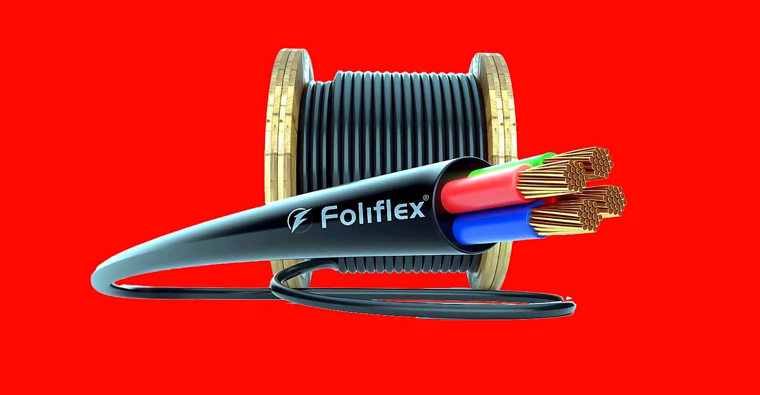 Foliflex 1.5 mm PVC Housing Wire (90 m coil) — photo 11